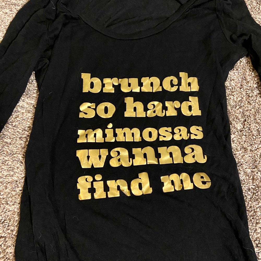 FREE w/ 3+ items bundle - Graphic Lounge Shirt